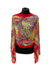 Load image into Gallery viewer, Chiffon Multi-Way Top Butterfly