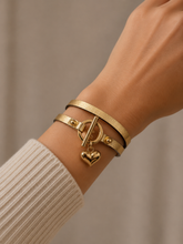 Load image into Gallery viewer, Ella Heart Bracelet