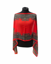 Load image into Gallery viewer, Chiffon Multi-Way Top Red