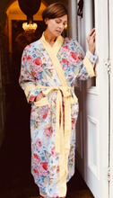 Load image into Gallery viewer, Powell Craft Floral Pom Pom Dressing Gown
