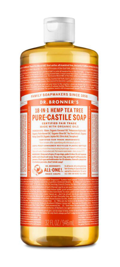 Dr Bronner’s 18-IN-1 Pure Castile Soap