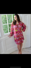 Load image into Gallery viewer, Powell Craft Pink Paisley Nightshirt
