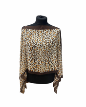 Load image into Gallery viewer, Chiffon Multi-Way Top Cheetah
