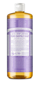 Dr Bronner’s 18-IN-1 Lavender Pure Castile Soap
