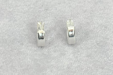 Load image into Gallery viewer, Sterling Silver Huggie Earrings
