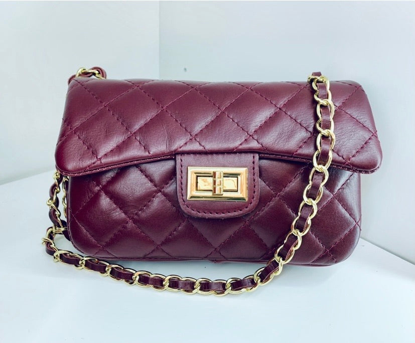 Quilted Leather Handbag