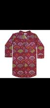 Load image into Gallery viewer, Powell Craft Pink Paisley Nightshirt
