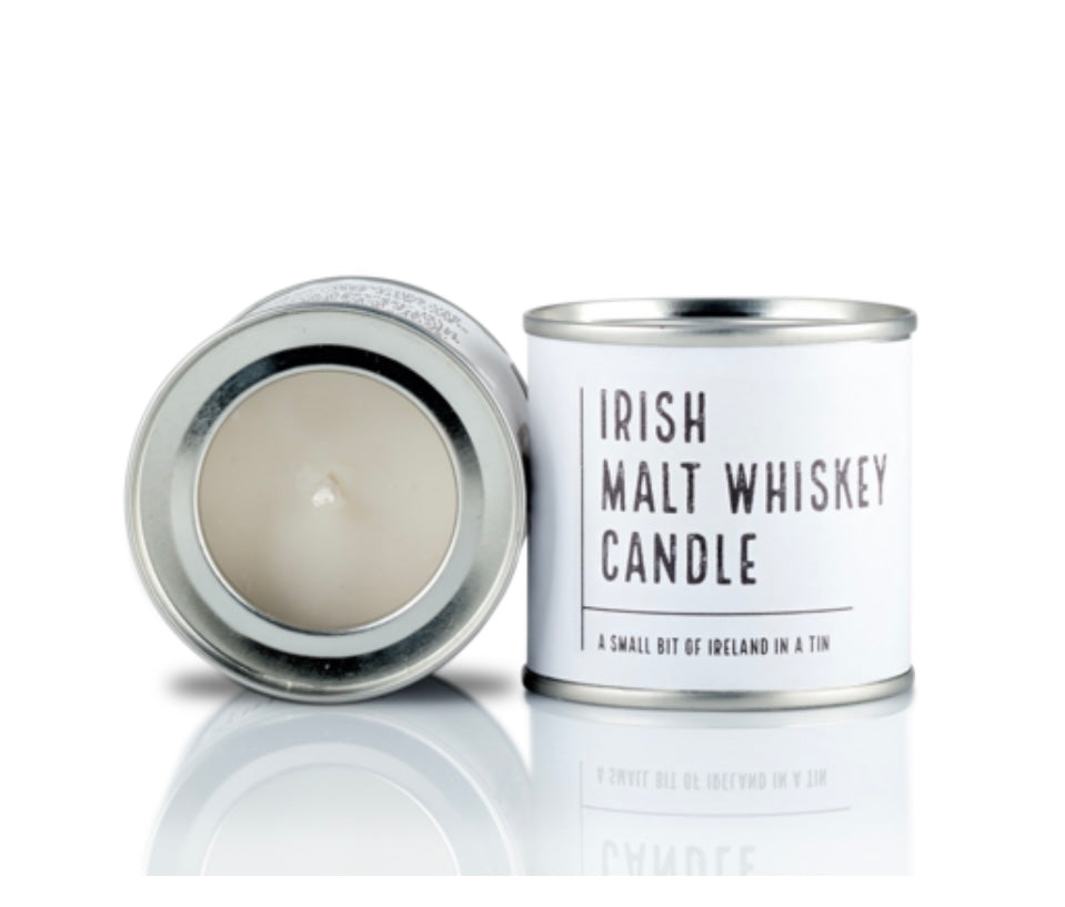 Dalkey Aromatic Irish Malt Whiskey Candle Tin